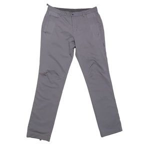 Lululemon Commuter Gray Pinstripe Golf Pants Size 36 x 33